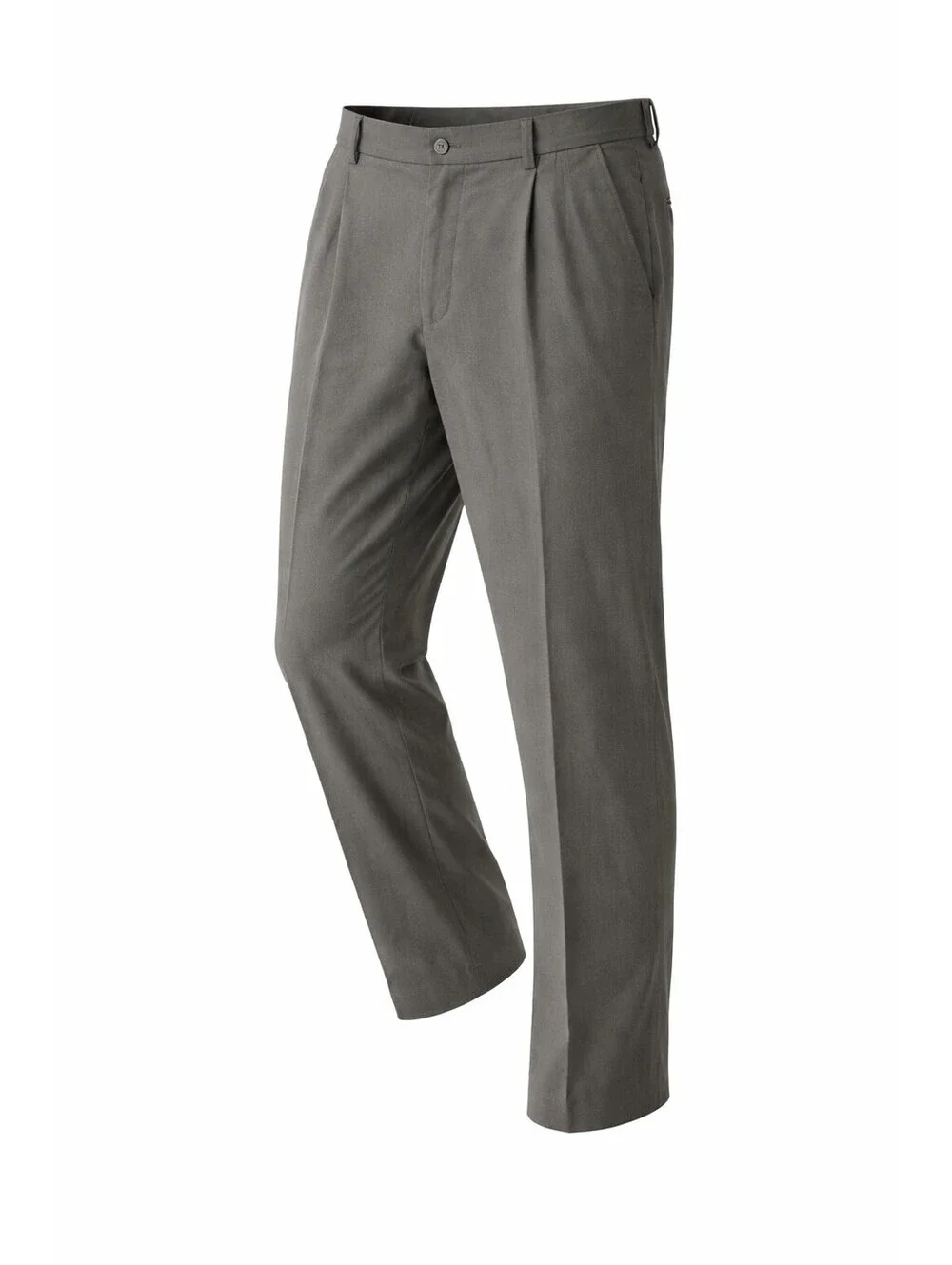 Haggar Men's Classic Fit Dress Pants Gray 36x31